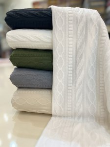 مراکشی بافت طرح موج رنگ سفید