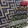 ژاکارد لمه دار طرح ترک ورساچه رنگ قرمز