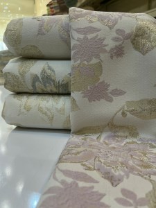 ژاکارد کش طرح ترک طرح گل متوسط