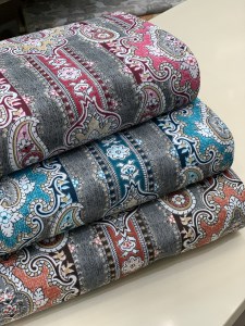 ملحفه عرض 2 متر باند ستایش طرح ترمه