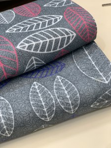 ملحفه عرض 2 متر باند ستایش طرح برگ بیضی