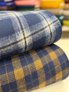 موهر پشمی چهارخونه طرح 5