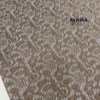 ژاکارد دانتل بهاره طرح ترمه ریز رنگ نسکافه ای