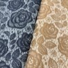 ژاکارد دانتل بهاره طرح گل رز نسکافه ای
